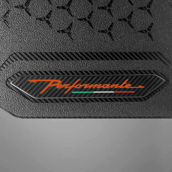 Carbon Fiber Floor Mats for Lamborghini Huracan Performante - Matte