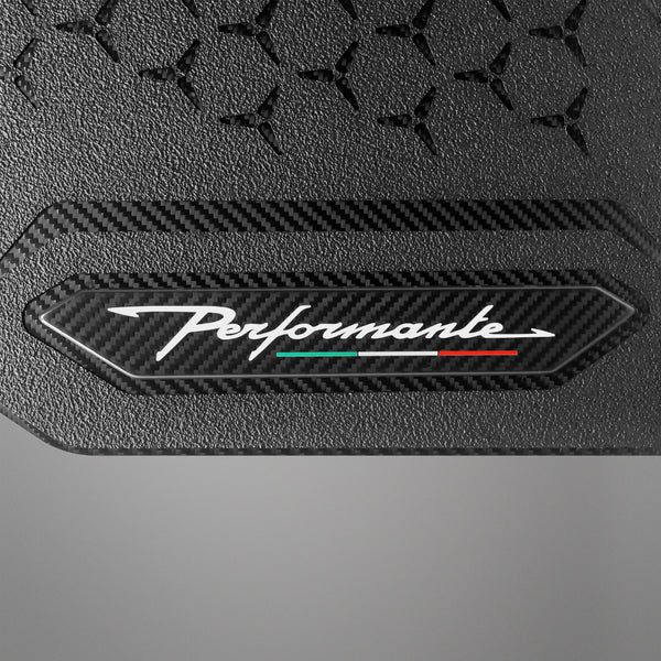 Carbon Fiber Floor Mats for Lamborghini Huracan Performante - Matte