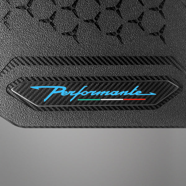 Carbon Fiber Floor Mats for Lamborghini Huracan Performante - Matte