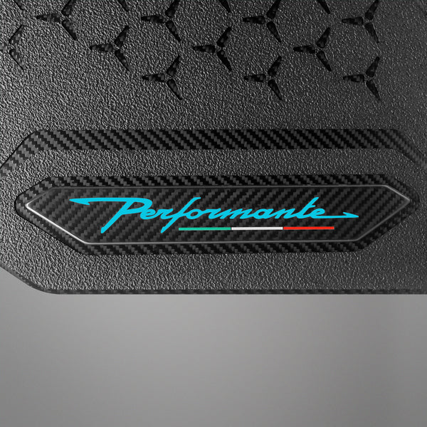 Carbon Fiber Floor Mats for Lamborghini Huracan Performante - Matte