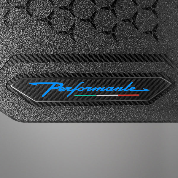 Carbon Fiber Floor Mats for Lamborghini Huracan Performante - Matte
