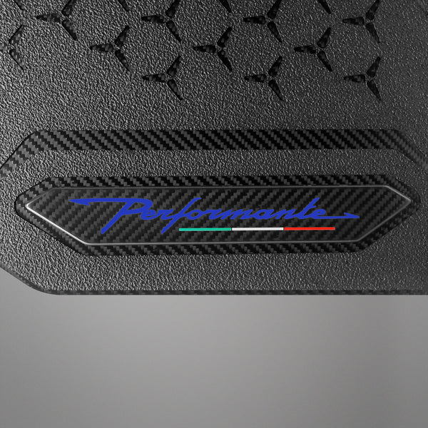 Carbon Fiber Floor Mats for Lamborghini Huracan Performante - Matte