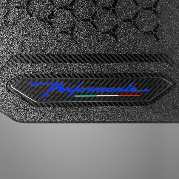 Carbon Fiber Floor Mats for Lamborghini Huracan Performante - Matte