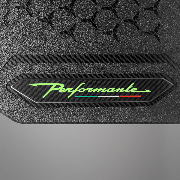 Carbon Fiber Floor Mats for Lamborghini Huracan Performante - Matte