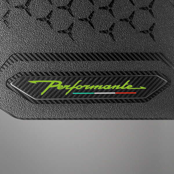 Carbon Fiber Floor Mats for Lamborghini Huracan Performante - Matte
