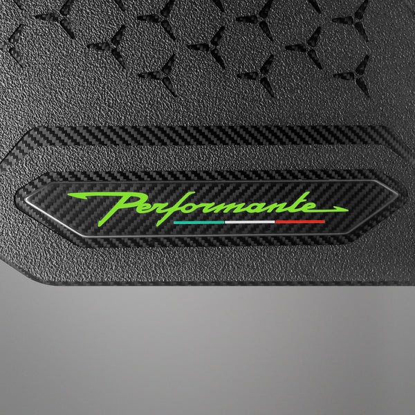 Carbon Fiber Floor Mats for Lamborghini Huracan Performante - Matte