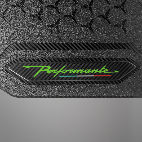 Carbon Fiber Floor Mats for Lamborghini Huracan Performante - Matte