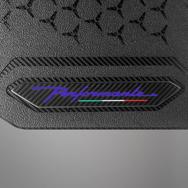 Carbon Fiber Floor Mats for Lamborghini Huracan Performante - Matte