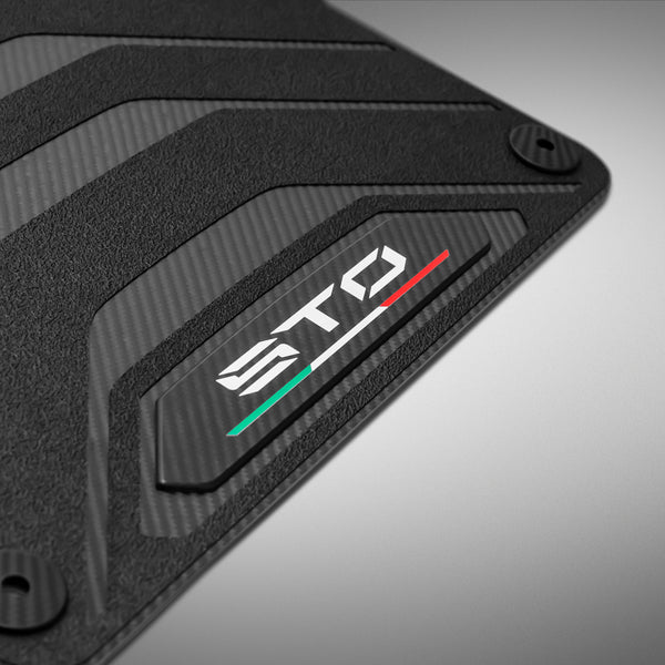 Carbon Fiber Floor Mats for Lamborghini Huracan STO - Matte