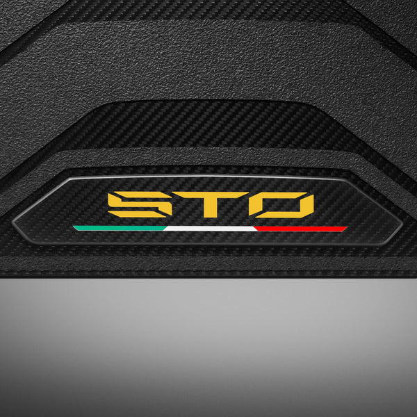 Carbon Fiber Floor Mats for Lamborghini Huracan STO - Matte