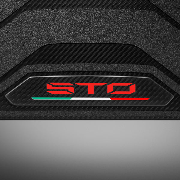 Carbon Fiber Floor Mats for Lamborghini Huracan STO - Matte