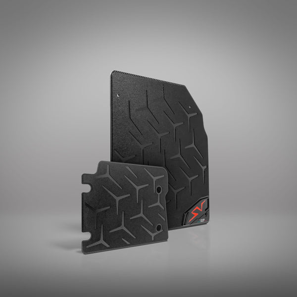 Carbon fiber floor mats for Lamborghini Aventador SV – Matte finish