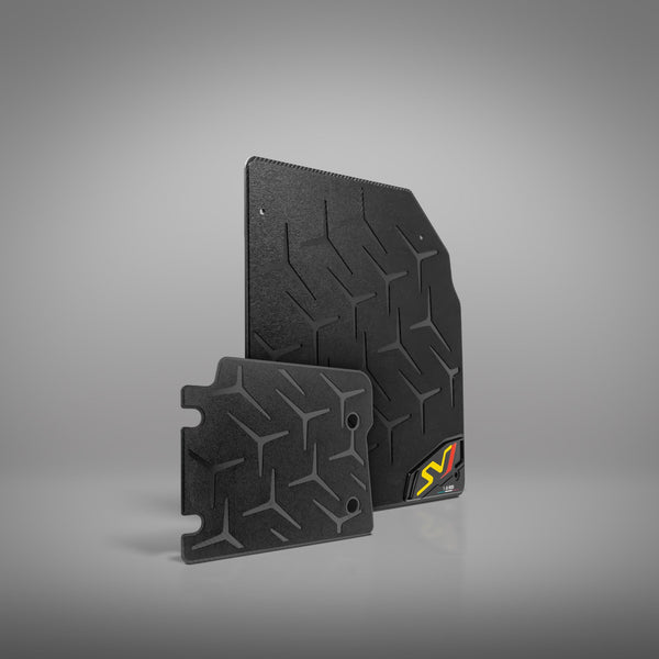 Carbon Fiber Floor Mats for Lamborghini Aventador SVJ - Matte