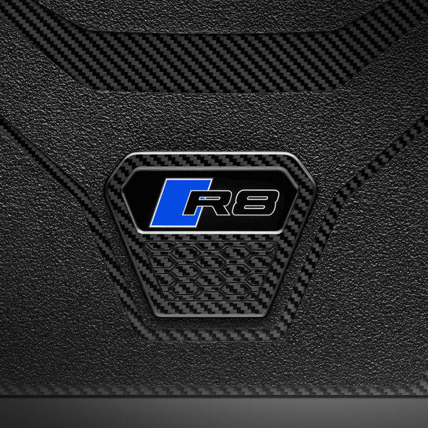 Carbon Fiber Floor Mats for Audi R8 - Matte