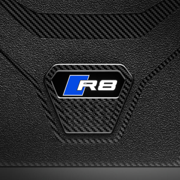 Carbon Fiber Floor Mats for Audi R8 - Matte