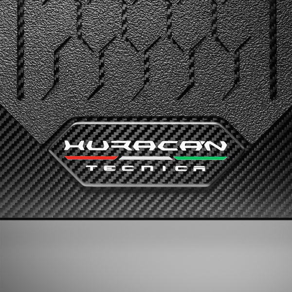 Carbon Fiber Floor Mats for Lamborghini Huracan Technica - Matte