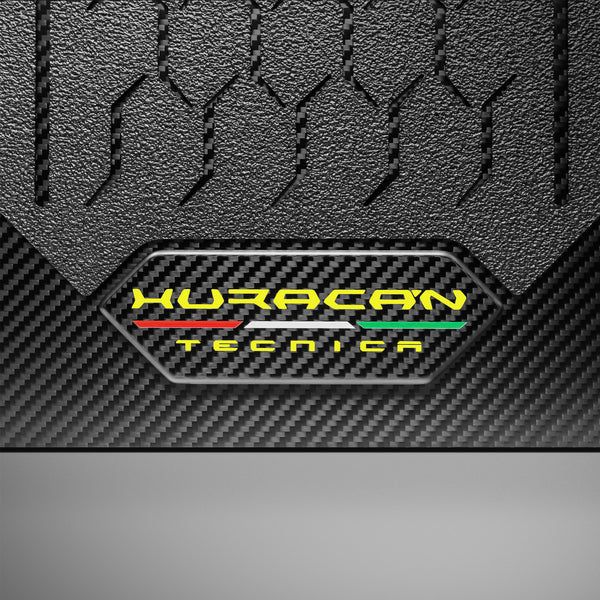 Carbon Fiber Floor Mats for Lamborghini Huracan Technica - Matte