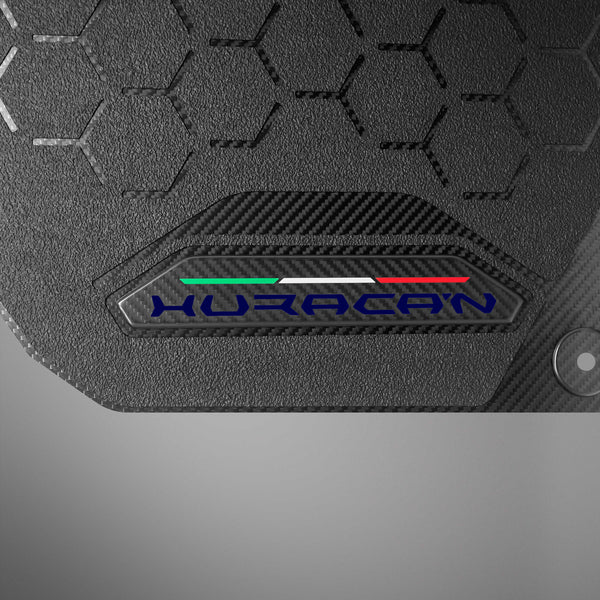 Carbon Fiber Floor Mats for Lamborghini Huracan - Matte
