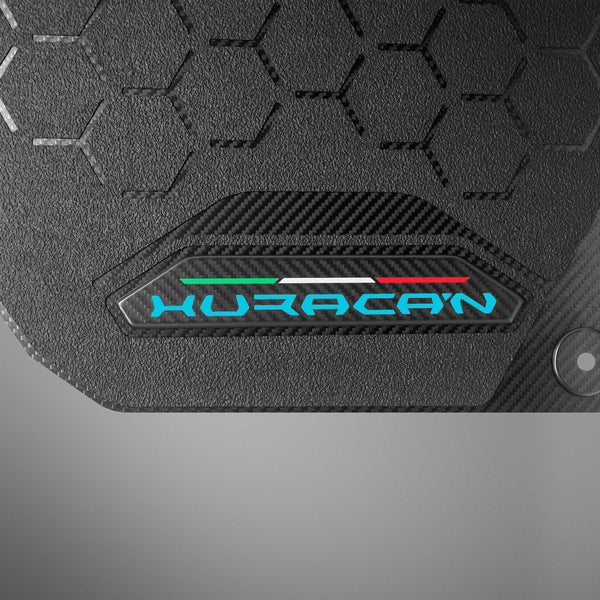 Carbon Fiber Floor Mats for Lamborghini Huracan - Matte