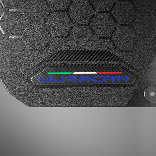 Carbon Fiber Floor Mats for Lamborghini Huracan - Matte