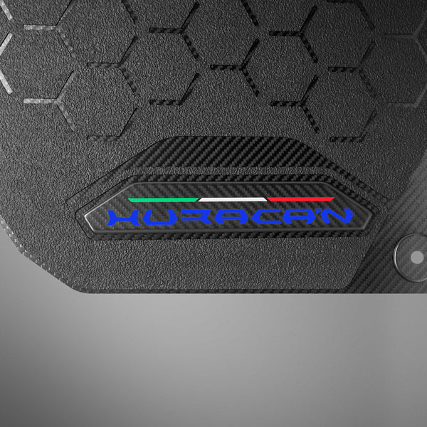 Carbon Fiber Floor Mats for Lamborghini Huracan - Matte