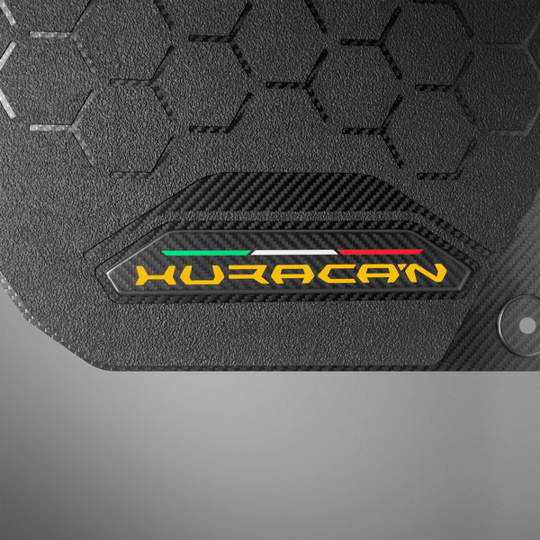Carbon Fiber Floor Mats for Lamborghini Huracan - Matte