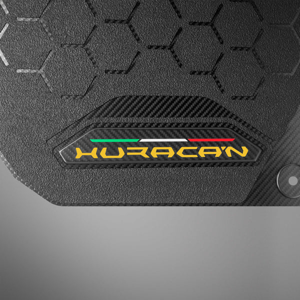 Carbon Fiber Floor Mats for Lamborghini Huracan - Matte
