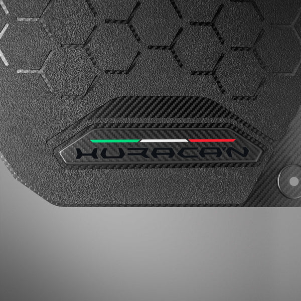 Carbon Fiber Floor Mats for Lamborghini Huracan - Matte