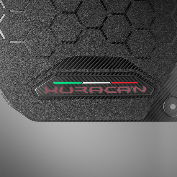 Carbon Fiber Floor Mats for Lamborghini Huracan - Matte