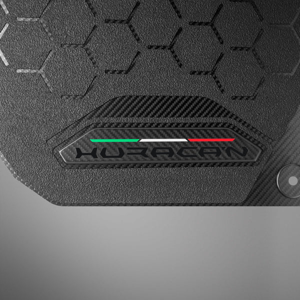 Carbon Fiber Floor Mats for Lamborghini Huracan - Matte