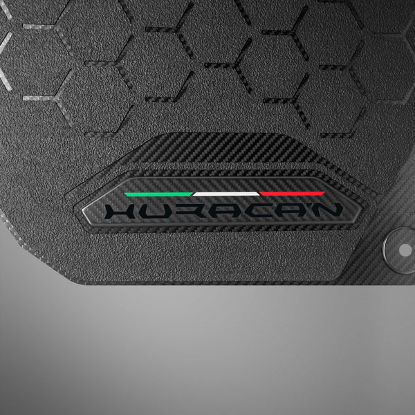 Carbon Fiber Floor Mats for Lamborghini Huracan - Matte