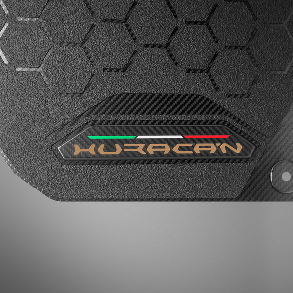 Carbon Fiber Floor Mats for Lamborghini Huracan - Matte