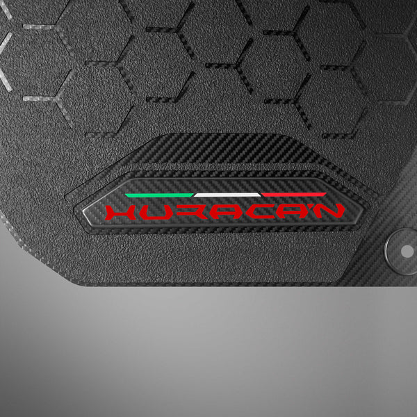Carbon Fiber Floor Mats for Lamborghini Huracan - Matte