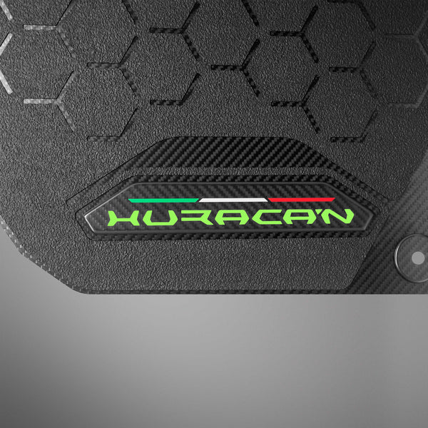 Carbon Fiber Floor Mats for Lamborghini Huracan - Matte