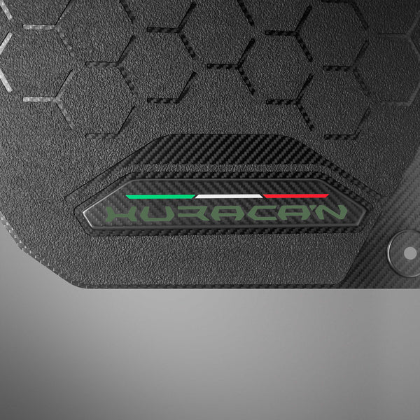 Carbon Fiber Floor Mats for Lamborghini Huracan - Matte