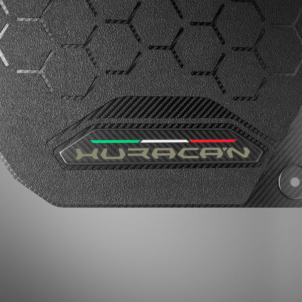 Carbon Fiber Floor Mats for Lamborghini Huracan - Matte
