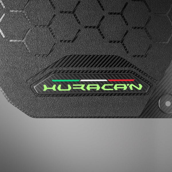 Carbon Fiber Floor Mats for Lamborghini Huracan - Matte