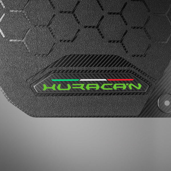 Carbon Fiber Floor Mats for Lamborghini Huracan - Matte