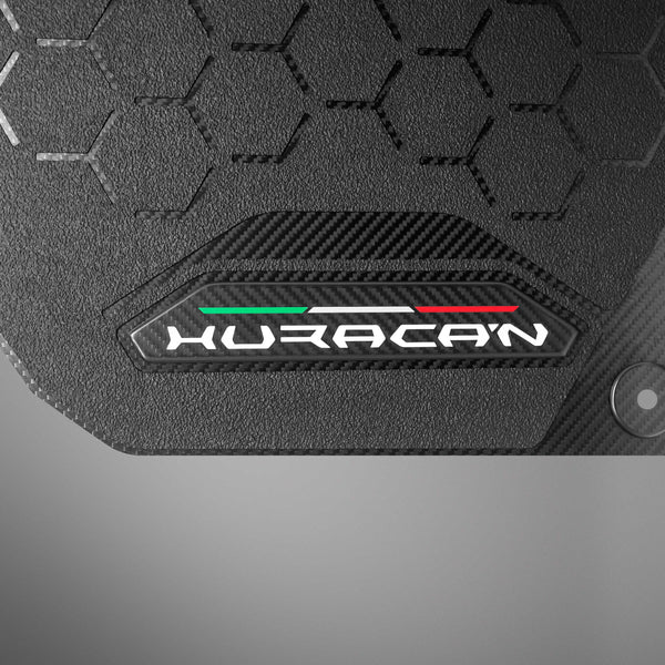 Carbon fiber floor mats for Lamborghini Huracan – Matte finish