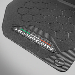 Carbon fiber floor mats for Lamborghini Huracan – Matte finish