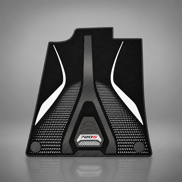 Carbon Fiber Floor Mats for McLaren 720S / 750S / 765LT - Matte