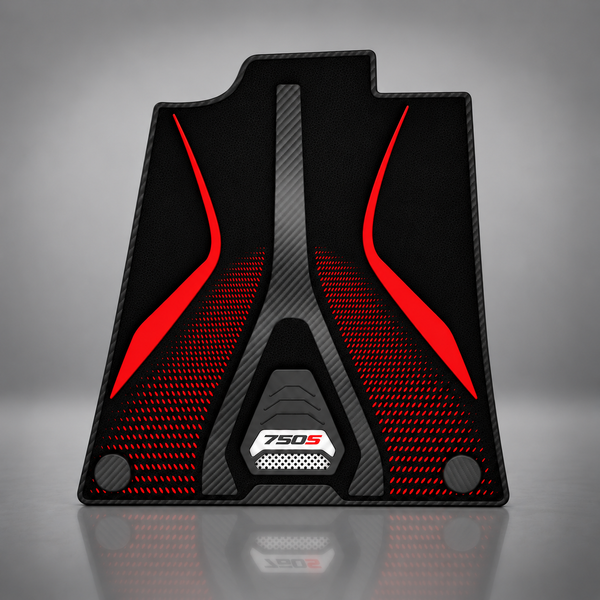 Carbon Fiber Floor Mats for McLaren 720S / 750S / 765LT - Matte