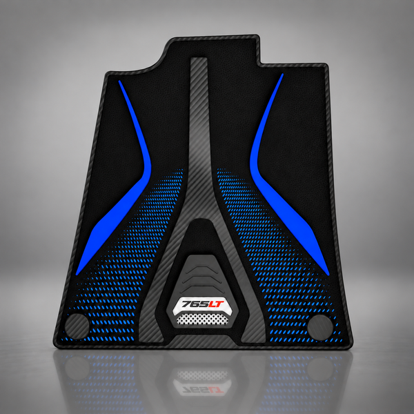 Carbon Fiber Floor Mats for McLaren 720S / 750S / 765LT - Matte