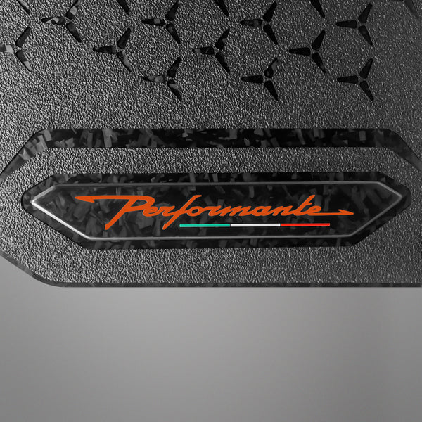 Carbon Fiber Floor Mats for Lamborghini Huracan Performante - Forged