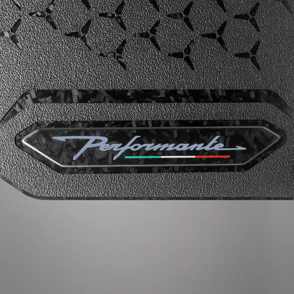 Carbon Fiber Floor Mats for Lamborghini Huracan Performante - Forged