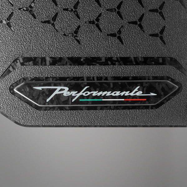 Carbon Fiber Floor Mats for Lamborghini Huracan Performante - Forged