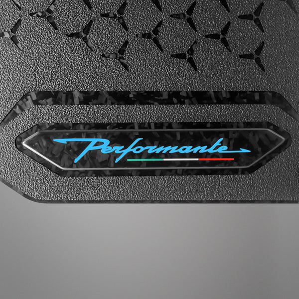 Carbon Fiber Floor Mats for Lamborghini Huracan Performante - Forged