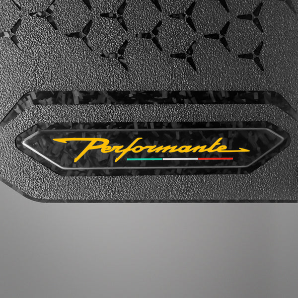 Carbon Fiber Floor Mats for Lamborghini Huracan Performante - Forged