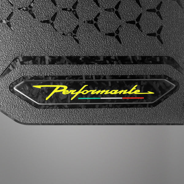 Carbon Fiber Floor Mats for Lamborghini Huracan Performante - Forged