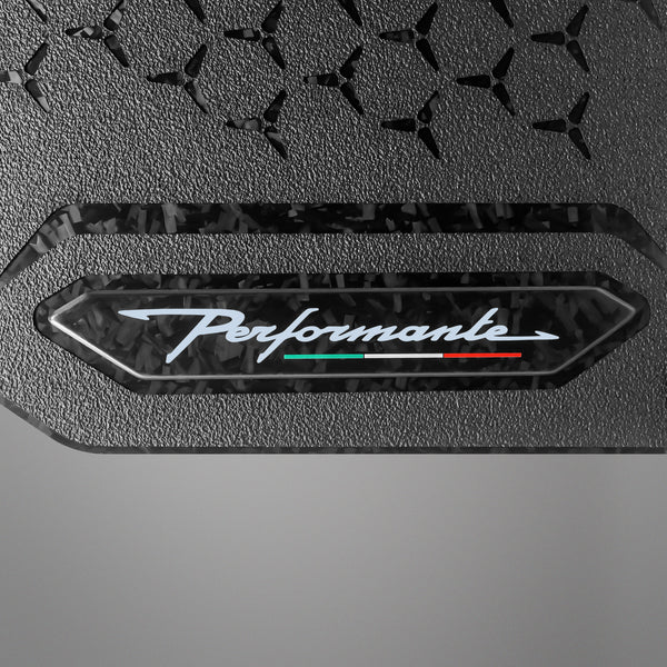 Carbon Fiber Floor Mats for Lamborghini Huracan Performante - Forged